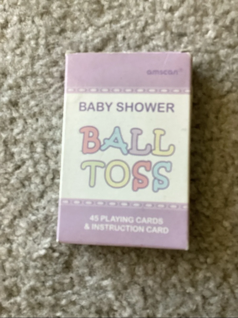 Baby Shower Game Lot - a mix of things